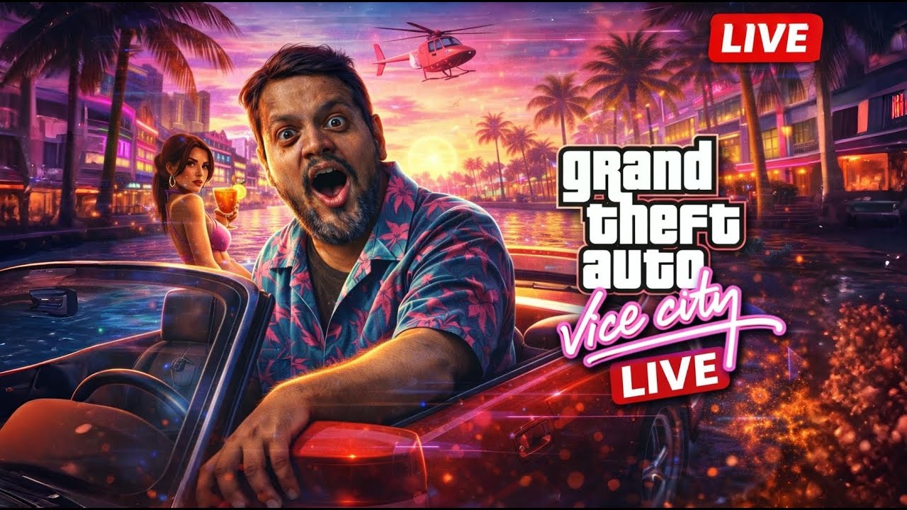 GTA Vice City LIVE 🔥 Back to the OG Vice City Before GTA 6 | Full Gameplay Livestream