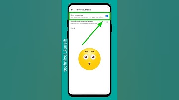 How to Enable or Disable Auto-save Photos Options from Messenger #shorts