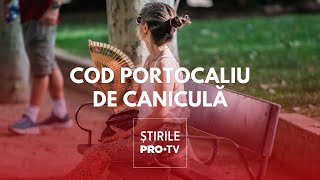 Codul portocaliu de caniculă a „topit” România. Orașul unde au fost 44 de grade Celsius
