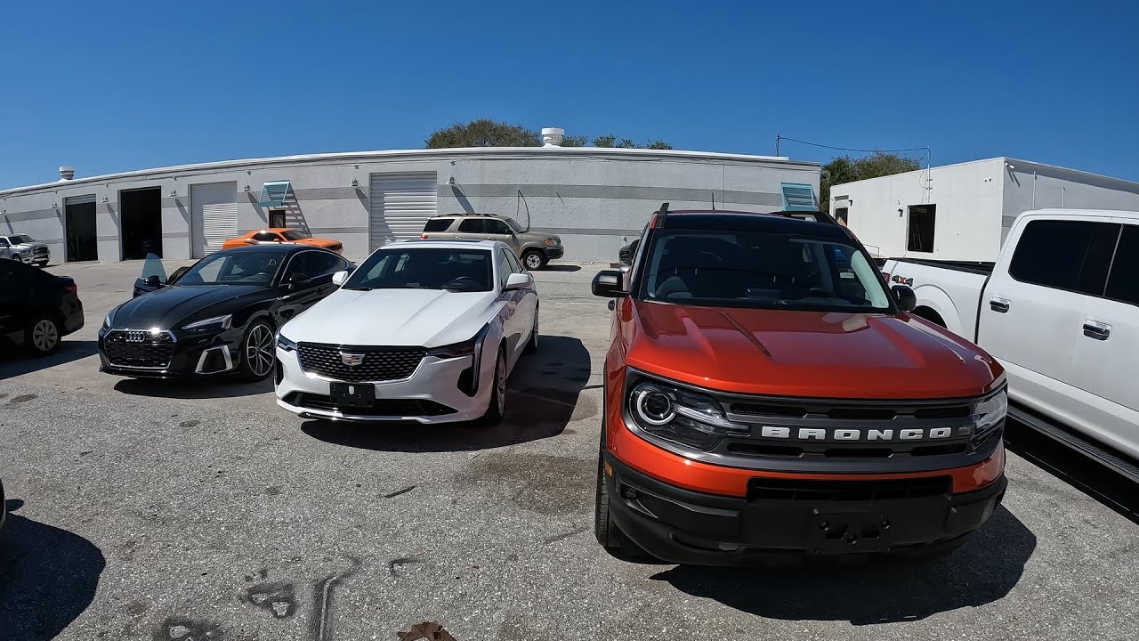 Отправляем Ford Bronco Sport, Cadillac CT4 и Audi A5