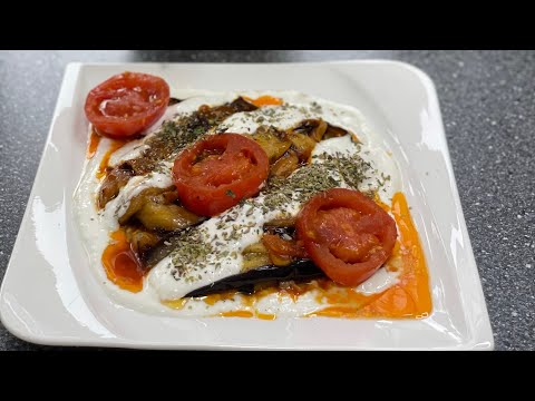 بورانی بادمجان بسیار مزه دار و آسان  