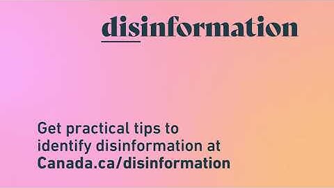 How does disinformation spread?
