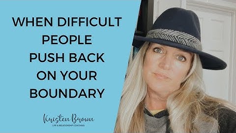 What to do When Someone Disrespects Your Boundary | Dealing with the Pushback
