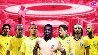 TOP-15 Cei mai mari FOTBALIȘTI BRAZILIENI all time