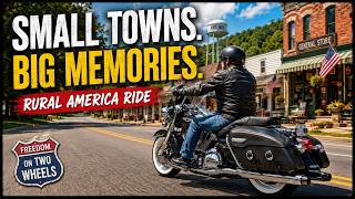 Small Town Motorcycle Rides - there is something special about them
