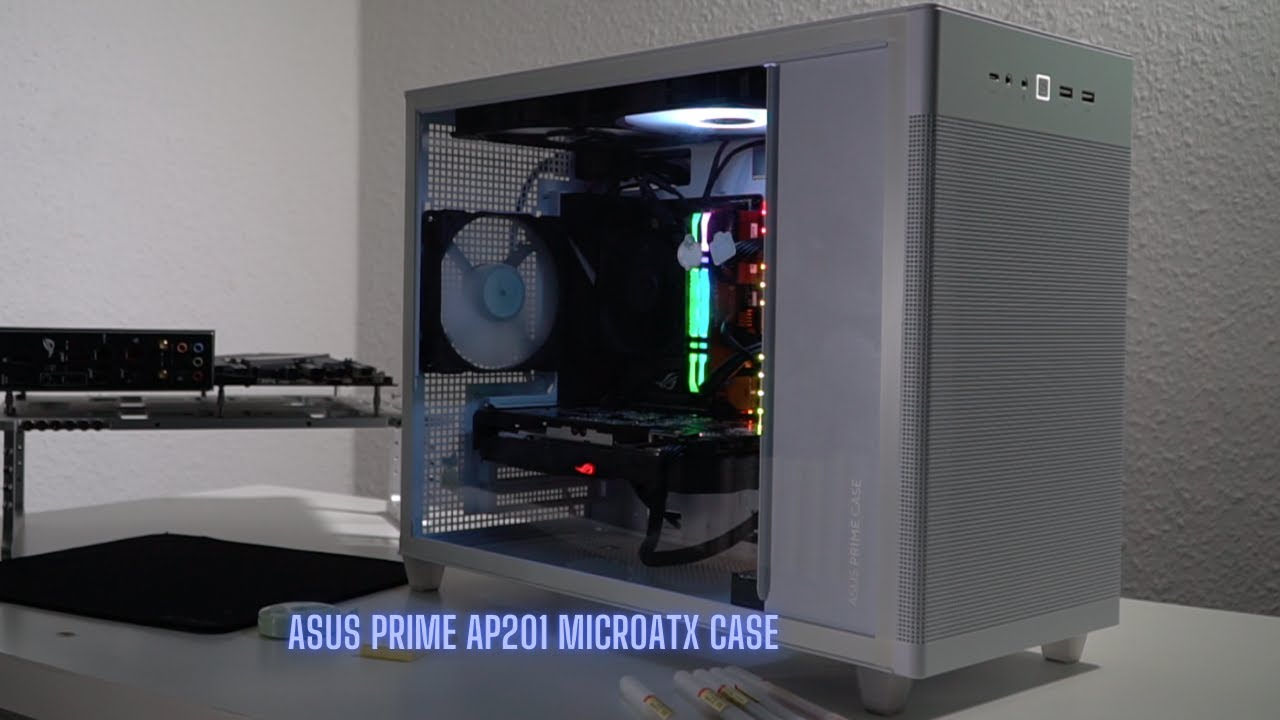 ASUS Prime AP201 MicroATX Case 