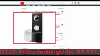 Schnäppchenbilliger Des Tages 21.11.25 - Tapo D235 Video-Türklingel