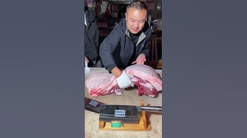 Pork cut | The best piece of meat | Slicing Pork | fresh pork #pig Nov 05
