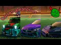 Jogando rocket league com carros aleatórios