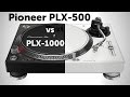 Сравнение проигрывателей винила Pioneer PLX-500 и PLX-1000