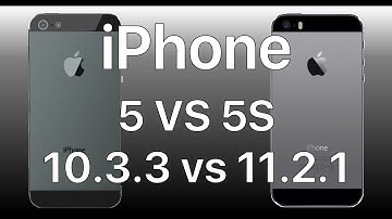 Speed Test : iPhone 5 vs iPhone 5S on most mature iOS version iOS 10.3.3 vs iOS 11.2.1