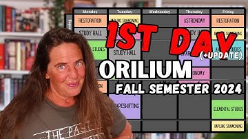 A Chaotic Random 1st Day at Orilium - Magical Readathon Vlog | Sept 24