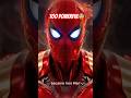 What If Spider-Man Became Iron Man? 😳 ✅#shorts #youtubeshorts