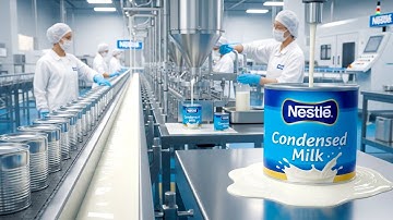 How Condensed Milk Is ACTUALLY Made | Factory Process