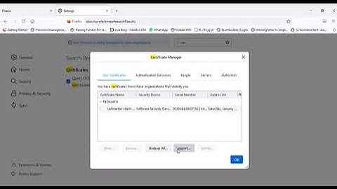 rTestGen Certificate Installation Guide to Browser