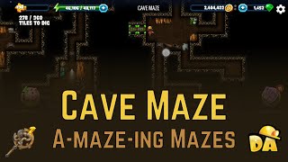 Cave Maze  #5 Amazeing Mazes  Diggy's Adventure