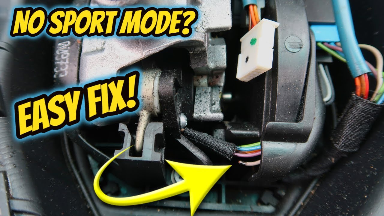 BMW E90 No Sport Mode? How to Fix! (EASY) - YouTube