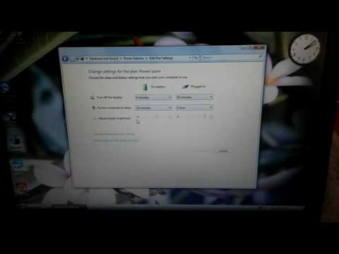 How to adjust brightness on a Dell laptop