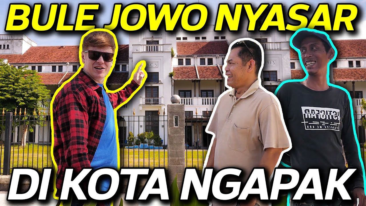 Bule Jowo NYASAR Di Tegal ?! Mau Belajar Ngapak ?!?