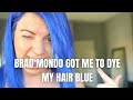 Dying my hair Super Blue using Brad Mondo&#39;s XMondo color line. XMondo Super Blue