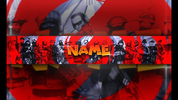 How To Make A Cool Gaming Banner On Android (Ps Touch)