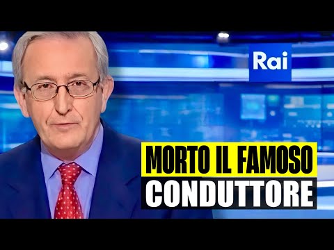 Video GRAVE LUTTO ALLA RAI: MORTO IL FAMOSO CONDUTTORE E VOLTO STORICO DELLA TV ITALIANA