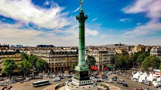 Видео A Walk Around Place de la Bastille, Paris от Michael Jiroch, бульвар де-ла-Бастий, Париж, Франция