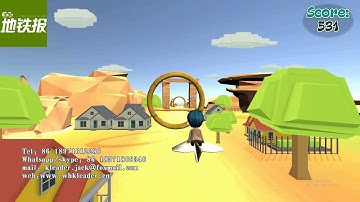 VR FLYING GAMES with Motion Controls for Game Development on Kinect