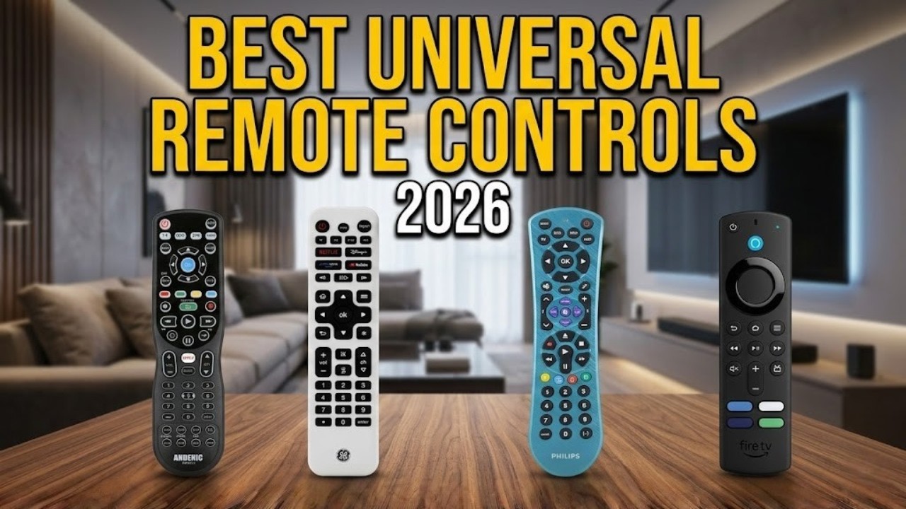 ️ Stop Using Multiple Remotes! Best Universal Remote Controls 2026 ...