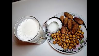 How to Make Tiger Nuts Dates and Coconut Milk | KAYAN MATA screenshot 5