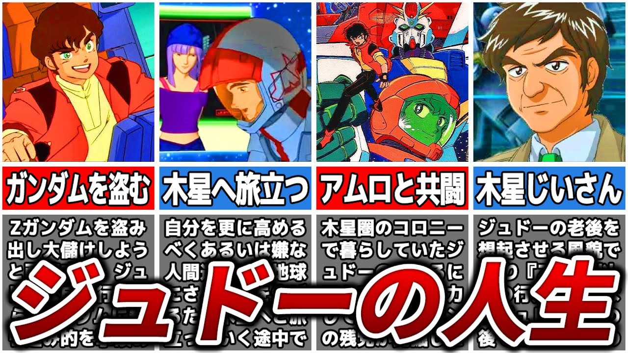The Man Who Traveled to Jupiter] Judau Ashta's Life [Gundam ZZ