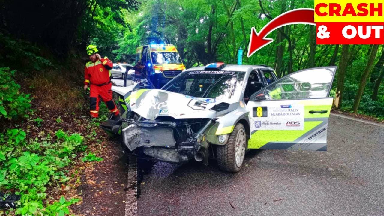 💥CRASH 🇨🇿 Rally Bohemia 2025 | BIG ACTION & Wagner WIN | Highlights