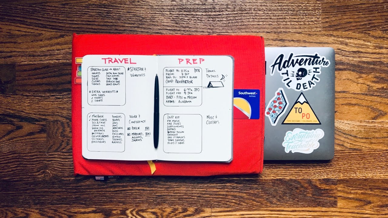 What's in my bag? The EDC of a Bullet Journal Guy 