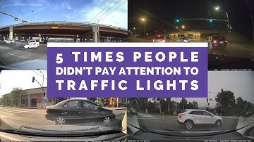 5 Times Traffic Lights Were IGNORED #CaughtOnBlackVue