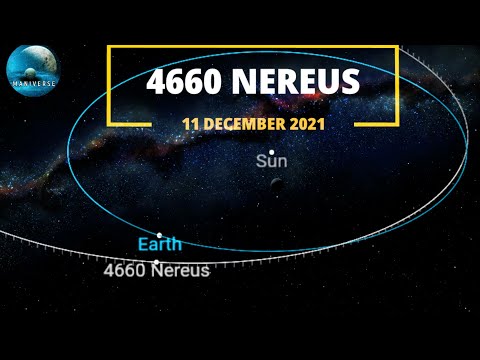 4660 NEREUS Asteroid | 11 December 2021 Next Close Approach