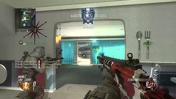 Triple Kill Headshot Collateral Through Wall  - Search and Destroy - Black Ops 2