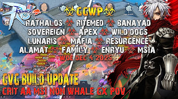 Ragnarok M: Classic GX Crit AA MS1 Non-Whale / F2P GVG Build Update & Random Pro Tips