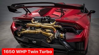 DELIVERY FROM UNDERGROUND RACING, TWIN TURBO LAMBORGHINI HURACAN STO 1650 WHP …
