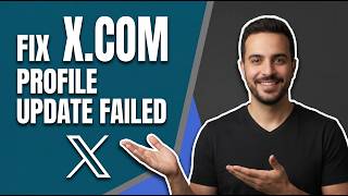 How To Fix X.Com /Twitter Profile Update Failed (Easy Guide)