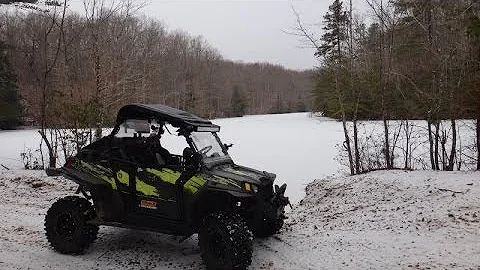 Pickett Snow and Ice Ride in the Polaris RZR