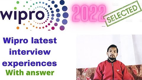 wipro latest interview experience 2022| wipro interview with answer|best interview questions #wipro
