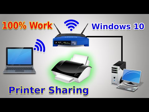 Video: Hoe Verbind Je Een Printer Met Een Laptop Via Wifi? Verbinding Via Een Router En Een Lokaal Netwerk. Waarom Ziet Mijn Laptop De Printer Niet En Hoe Kan Ik Bestanden Afdrukken Op Ee