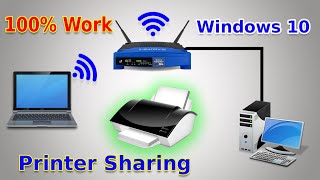 ✅🖨 How To Share A Printer On Network Wifi and LAN - Windows 10/8/7 screenshot 4
