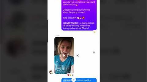 How to do a messenger info chat party - Plexus
