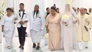 ✨Blessed Bridal Entrance & Egress ❤️ Brian To’o & Sala Moesha Ropati: Beautiful Wedding Celebration