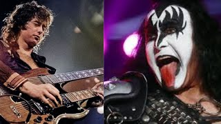 Jimmy Page RATES Gene Simmons as a Bass Player -- Is This True?