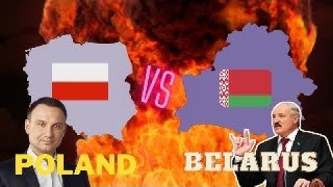 Poland vs Belarus (2023) | Hoi4 AI Timelapse | Modern day