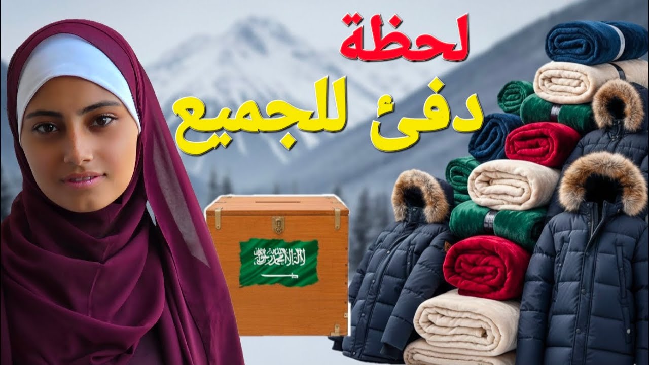 توز.يع أغطية وملابس شتوية🧤 🇸🇦Warm clothes for the bitter cold 