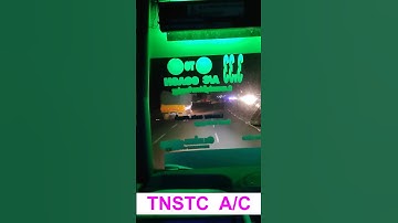 Cabin Ride in A/C TNSTC Bus #shorts