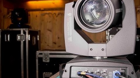 Control DMX Sharpys with the Microsoft Kinect